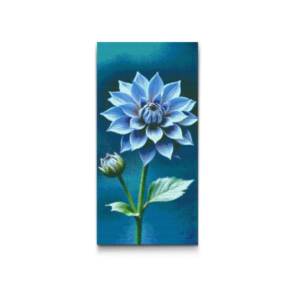 BLÅ BLOMMA | Diamond Paint