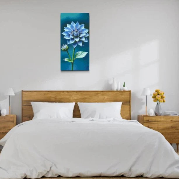 BLÅ BLOMMA | Diamond Paint