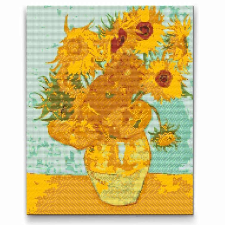 SOLROS av Vincent Van Gogh | Diamond Painting