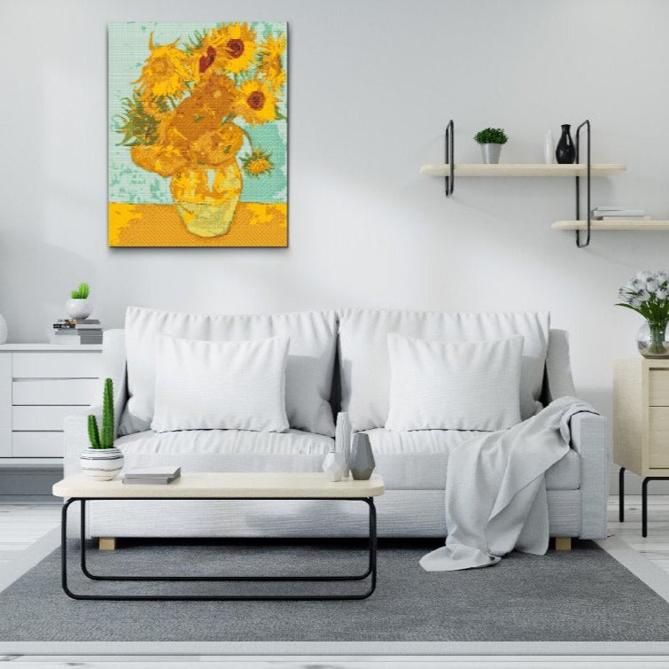 SOLROS av Vincent Van Gogh | Diamond Painting