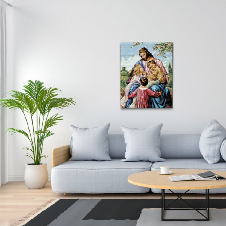 Inspirerande konstverk med budskap – Diamond Painting med välsignelser