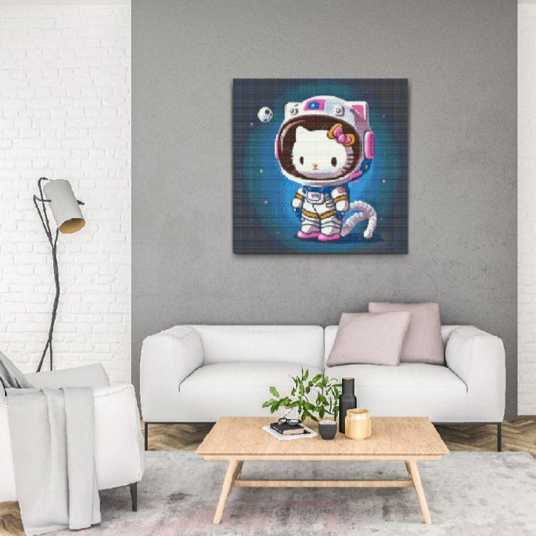Hello Kitty diamanttavla – perfekt för barn och samlare av söta figurer