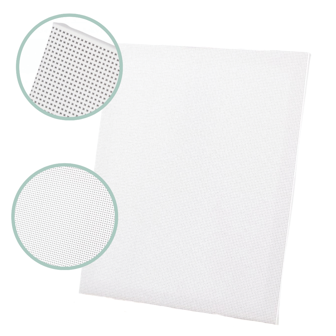 Tom canvas för diamond painting – skapa din egen design med runda eller fyrkantiga diamanter.