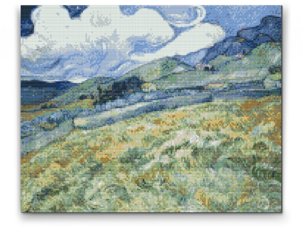 Diamond Painting av Wheat Fields – van Goghs ikoniska landskap