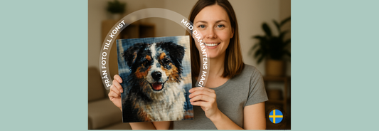 Eget foto – steg för steg | Skapa din egen Diamond Painting