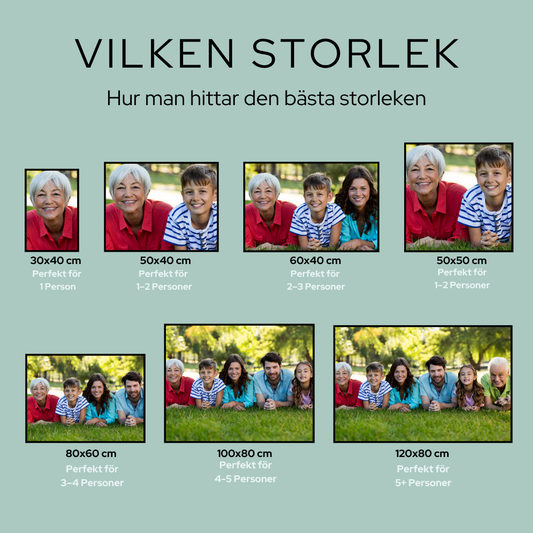 Få din Diamond Painting att glänsa – Välj rätt storlek från början