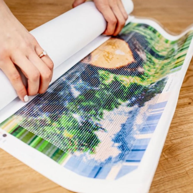 DIAMOND PAINTING FRÅN EGET FOTO – Skapa Din Egen Glittrande Tavla