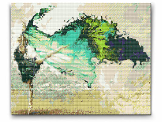 Diamond Painting av dansare – elegant och uttrycksfullt motiv