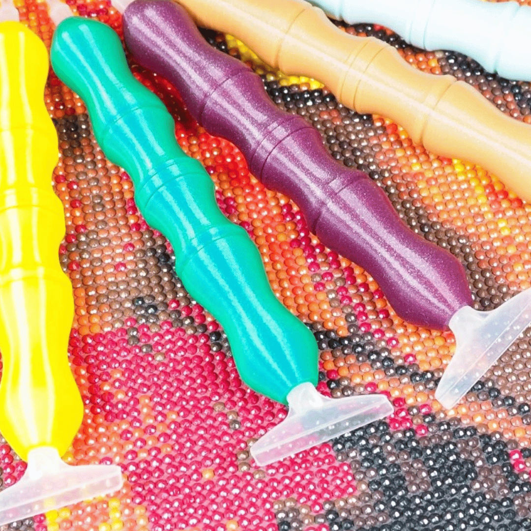 Ergonomisk bred penna för diamond painting – minskar handtrötthet och ger snygg finish