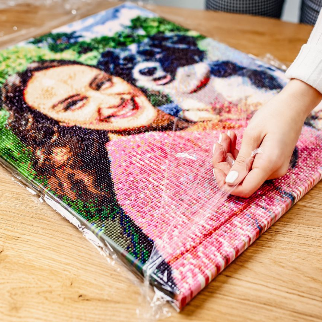 DIAMOND PAINTING FRÅN EGET FOTO – Skapa Din Egen Glittrande Tavla