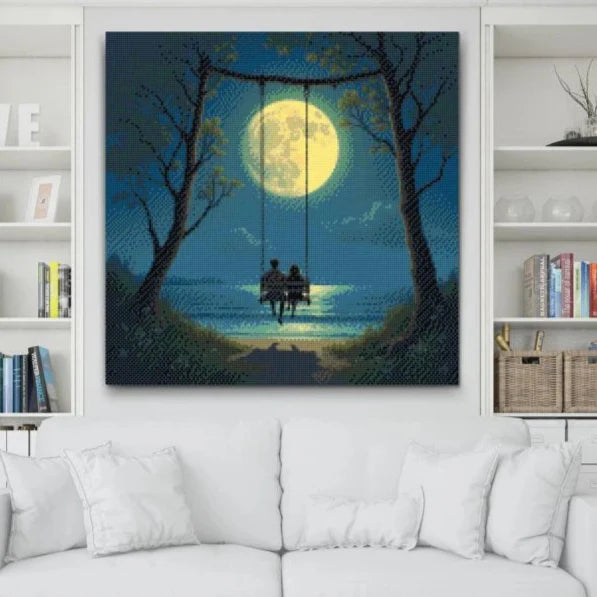 Romantiskt diamond painting