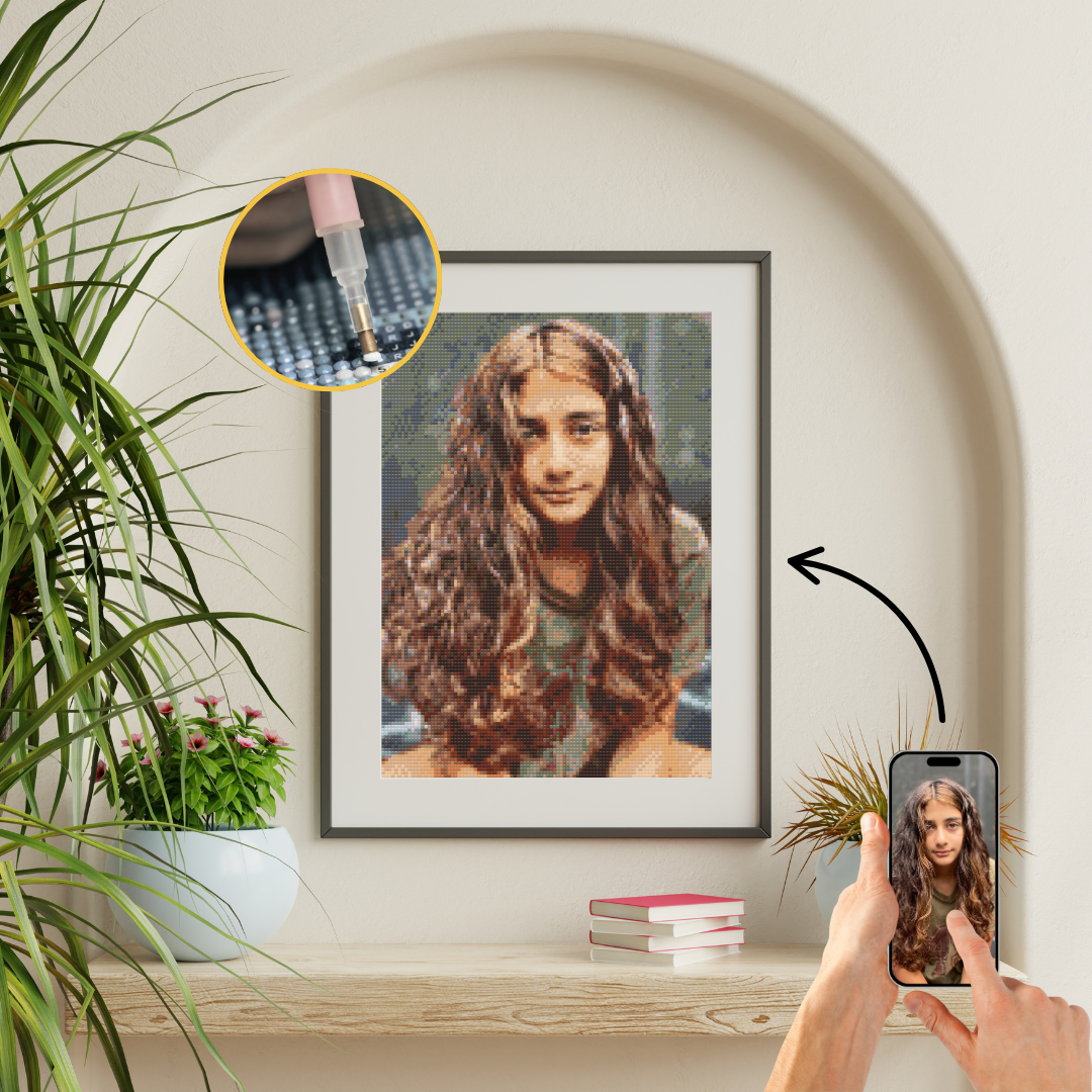 DIAMOND PAINTING FRÅN EGET FOTO – Skapa Din Egen Glittrande Tavla