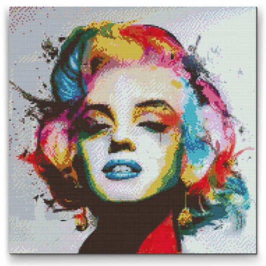 Marilyn Monroe i diamond painting – glamoröst och tidlöst kändismotiv

